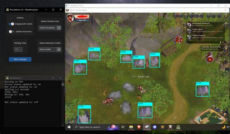 [Albion Online] Computer Vision Gathering Bot (The Gatherer).